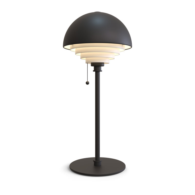 Motown Metal Buffet Lamp, Black