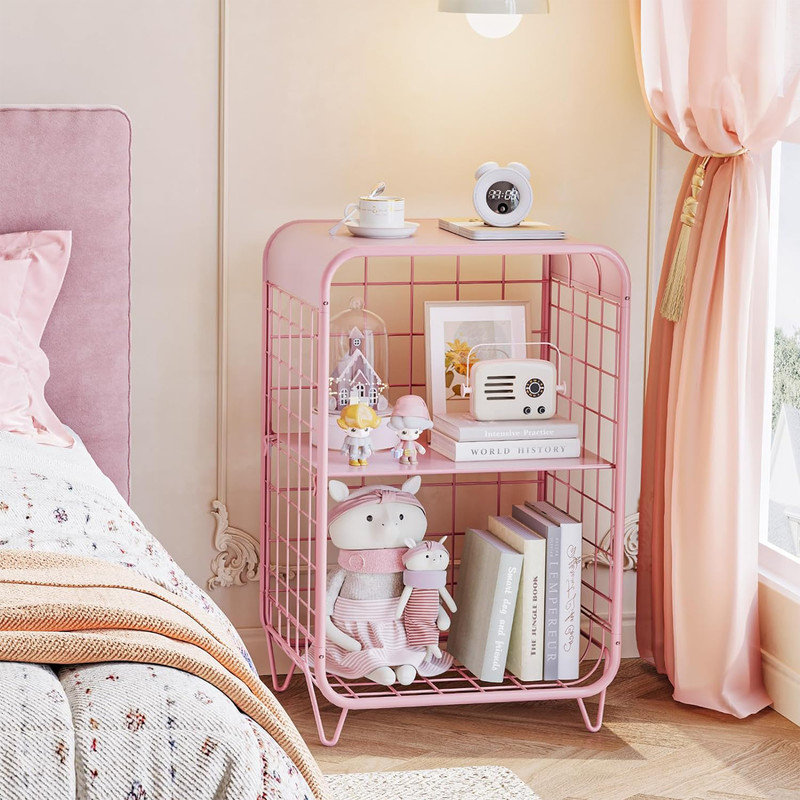 Brodan End Table, Pink