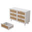 Armoire de rangement blanche 6. Commode moderne pour la chambre à coucher et le salon. Et commode, conception pratique