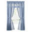 Ensemble de rideau de fenêtre semi-transparent en polyester 5 pièces Woven Trends Estebana-1176194910-1176194897