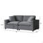 Canapé modulaire 2 pièces - Gris anthracite-1254099216
