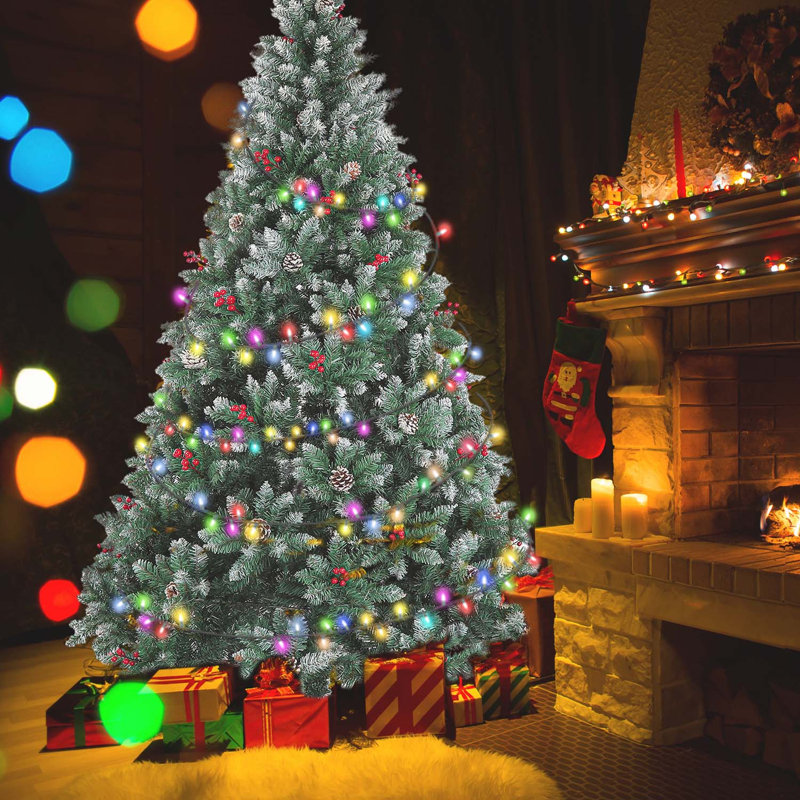 Arbre de Noël artificiel illuminé 71 ', 7,5 pi
