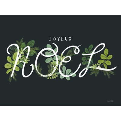 Gebert Joyeux Noel - Impression sur toile tendue