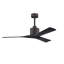 Nan 52" Ceiling Fan In Textured Bronze And Matte White Blades-1122687722-1193036789-1197290960