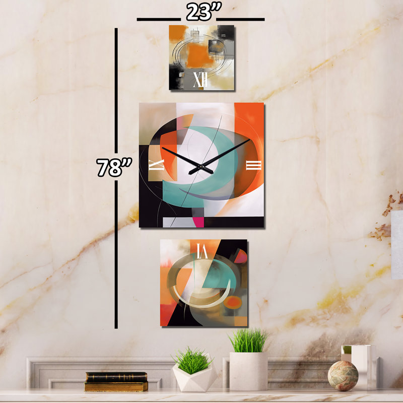 Mahaela Metal Wall Clock
