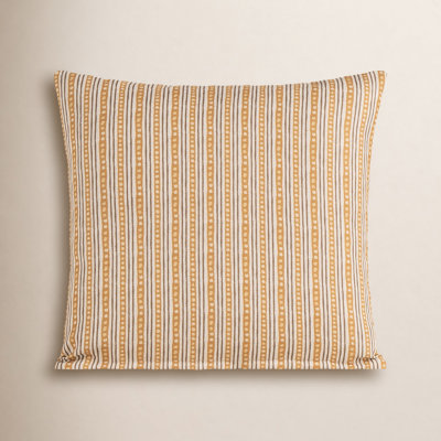 Hansah Geometric Reversible Throw Pillow