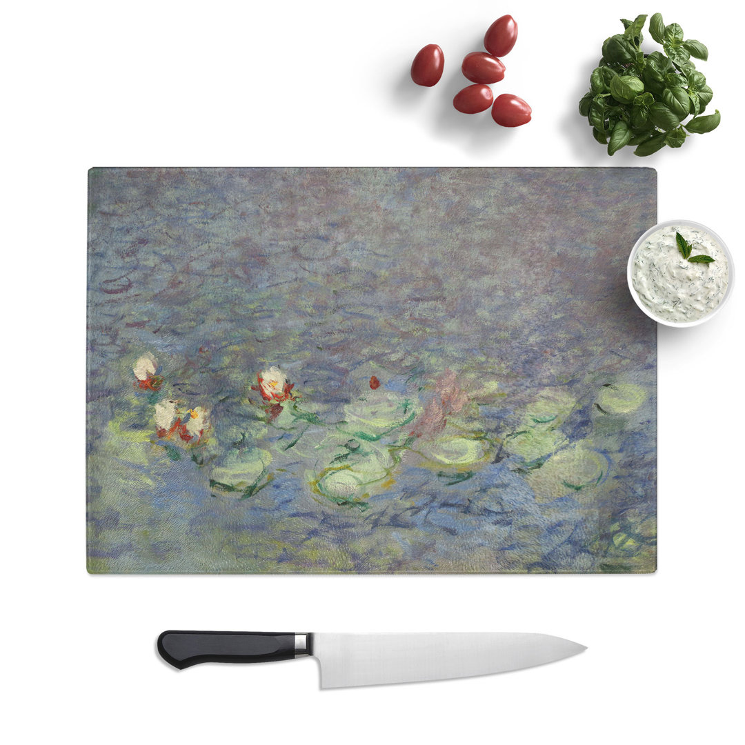 Water Lilies Lily Pond Vol.38 by Claude Monet Chopping Board