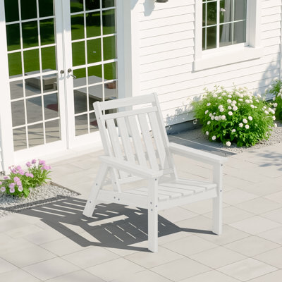 Adjustable HDPE All Weather Outdoor Adirondack Chair