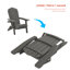 Chaise Adirondack pliante en résine en plastique Adirondack-70114143