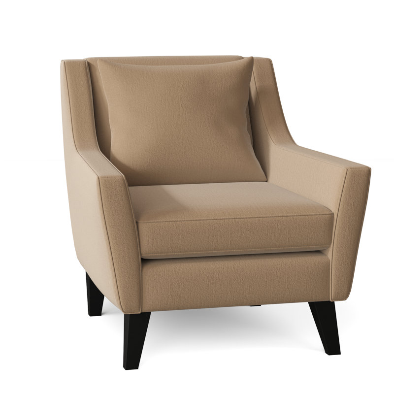 Fauteuil l 33 po Gros, Velours Bella Bella