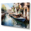 «Beige Canal Watercolor Whimsy I», reproduction sur toile-607245937-607245945