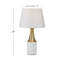 Lampe de table blanche 21 po