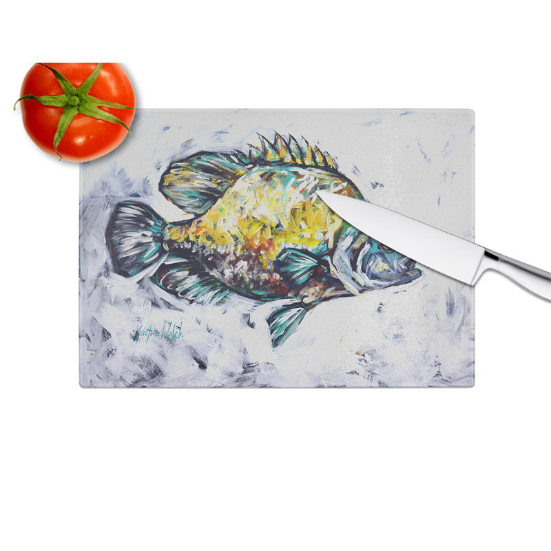 Triple Tail Glass Cutting Board