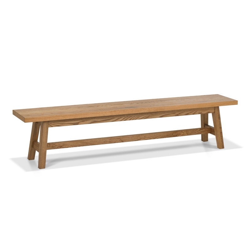 Wolbach Bench, Rustic Oak, Rustic Oak