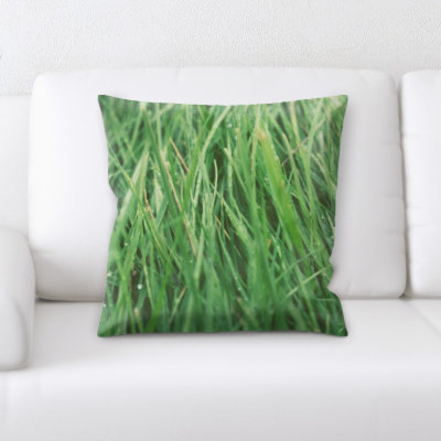 Flat Aerial Shots Throw Pillow