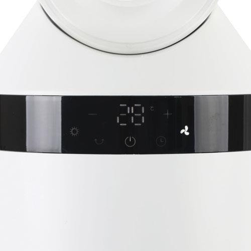 2000W 2-in-1 Bladeless PTC Fan Heater White