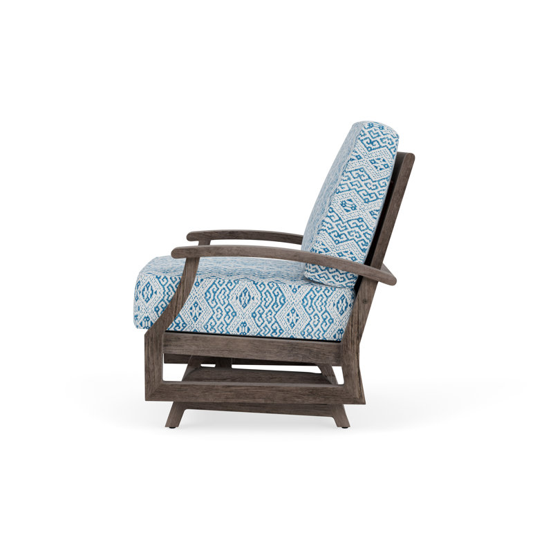 Frontier Outdoor Rocker Chair, Aman Capri, Charcoal