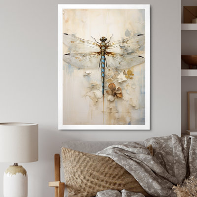 Dragonfly Delight III On Canvas Print