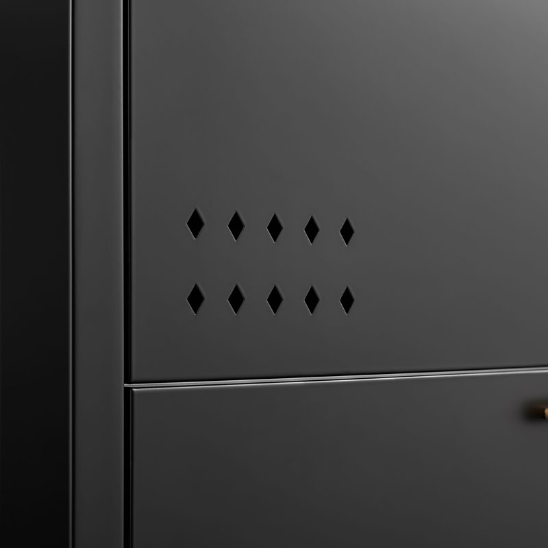 Armoire à chaussures inclinable Classic Classic, Noir