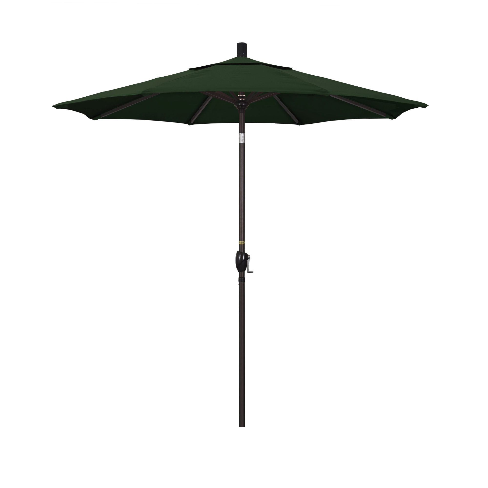 90'' Outdoor Umbrella, Pacifica Hunter Green Performance Canvas