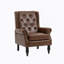 Fauteuil à cadre en bois, fauteuil d'appoint moderne pour le salon