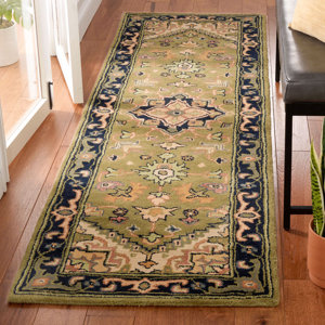 Hebron Oriental Handmade Tufted Wool Area Rug