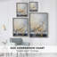 Reproduction encadrée FLORAL Series CCCCXXII - bois massif-2068885804