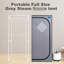 Full Size Portable - Personal Home Spa Escape Spot. Grey. 2.2L Steam Generator. 150F Max Temp. . Remote Controlled & Timed. Foldable Chair Included. Waterproof Fabric. Easy Assembly Storage. , Leak,