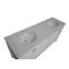 Claudett 72'' Double Bathroom Vanity with Top-468703578-468703555