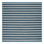 Machine Washable Horizontal Stripes Blue Area Rug