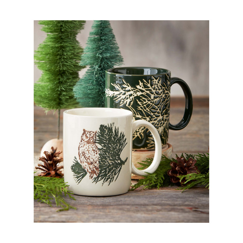 Wilde Pine Owl Mug