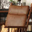 Chaise berçante en bois massif Home Casual