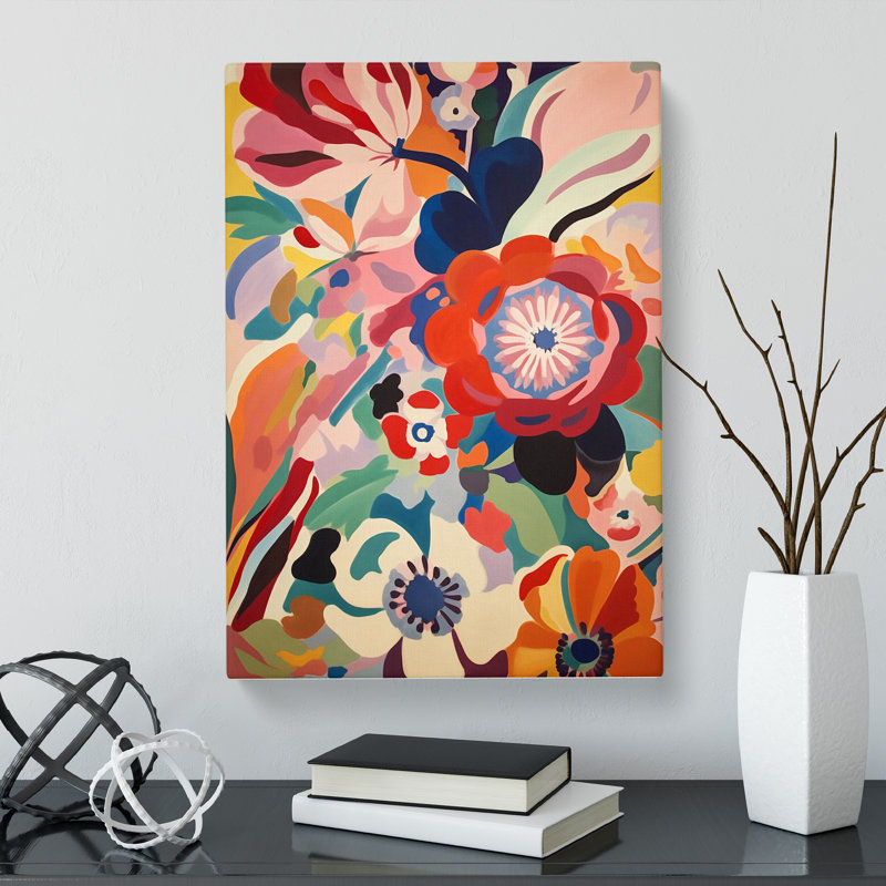 Antilles Flowers Orphism Vol.11 - Wrapped Canvas, 76cm H x 50cm W x 3cm D