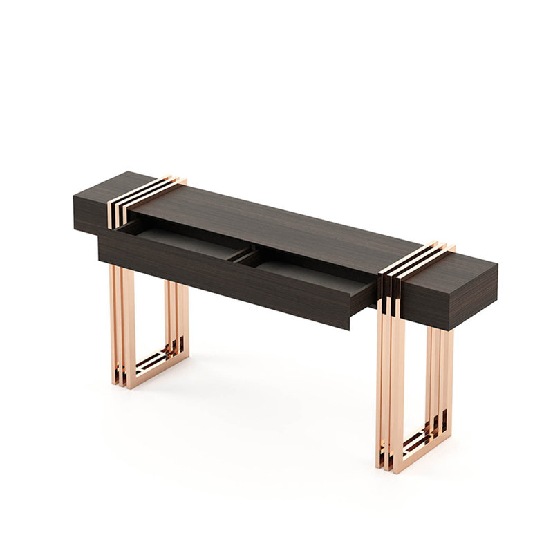 Table de véranda en bois de style français.
