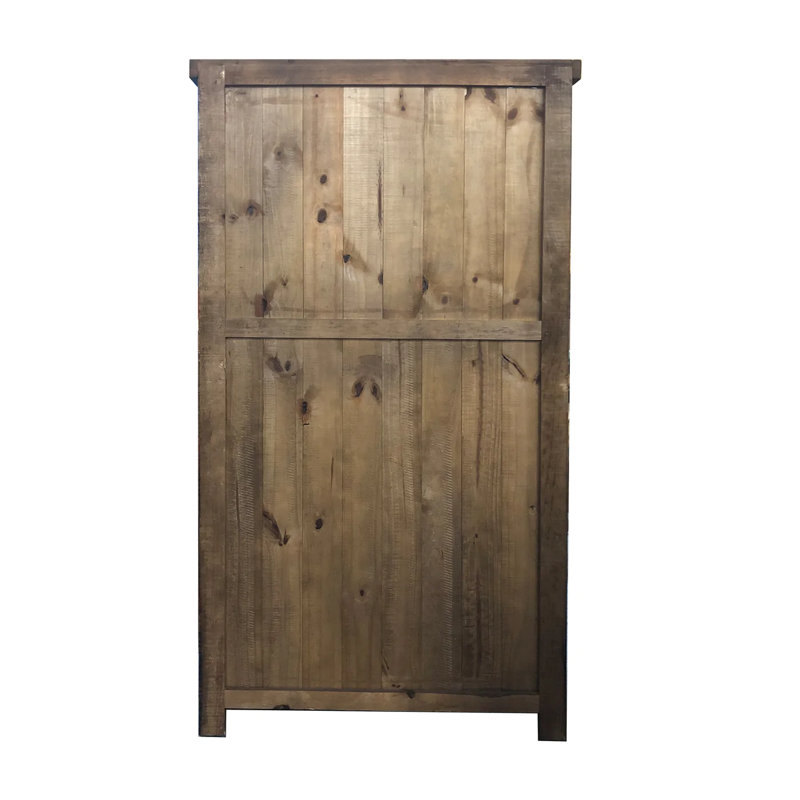 Devdaksh Solid Wood 40'' W 5 - Drawer Dresser