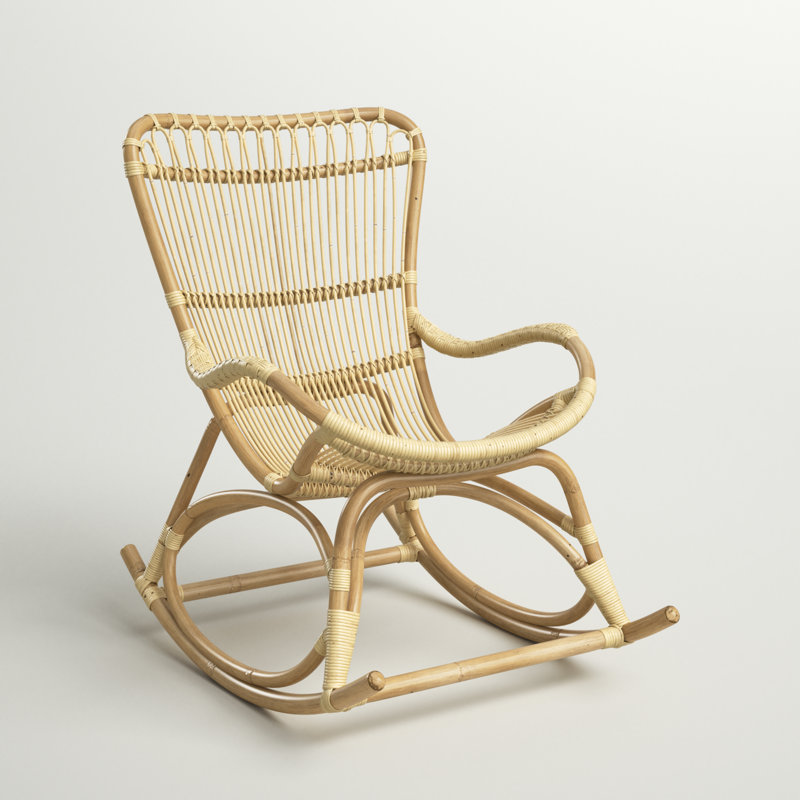 Lorelei Wicker Rocking Chair, Natural