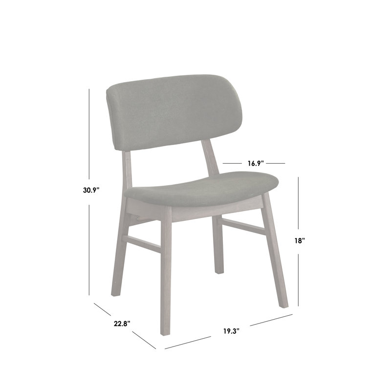 Toni Dinig Set, 3 Pieces: Table, 2 Chairs, Beige