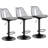 Swivel Upholstered Adjustable Height Counter Stool-107120735
