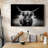 Photography Study Highland Cattle-Gallery Wrapped Canvas-1424999388