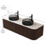 Meuble-lavabo mural 60 po avec lavabo Dina