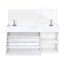 Entryway Bench With Shoe Storage Organizer For Hallway And Living Room, Space-Saving Modern Design With Triple Storage | Gift Idea-126090373