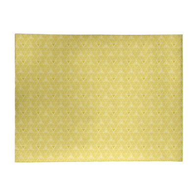 Chenille Geometric Indoor Rug