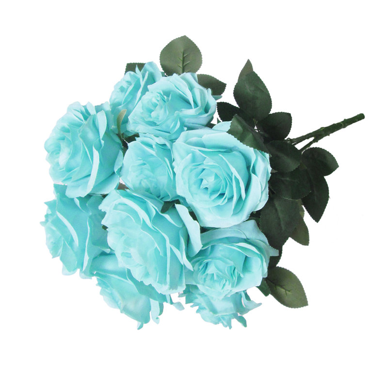 Grand rosier Jaafer Deluxe, Bleu Tiffany