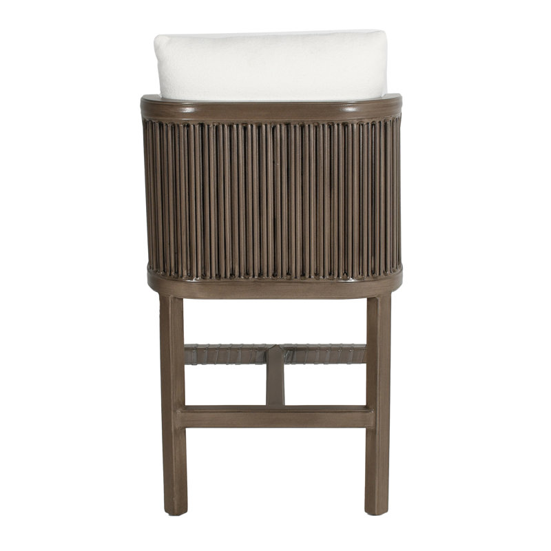 Samara Cushioned Bar Stool, 14"