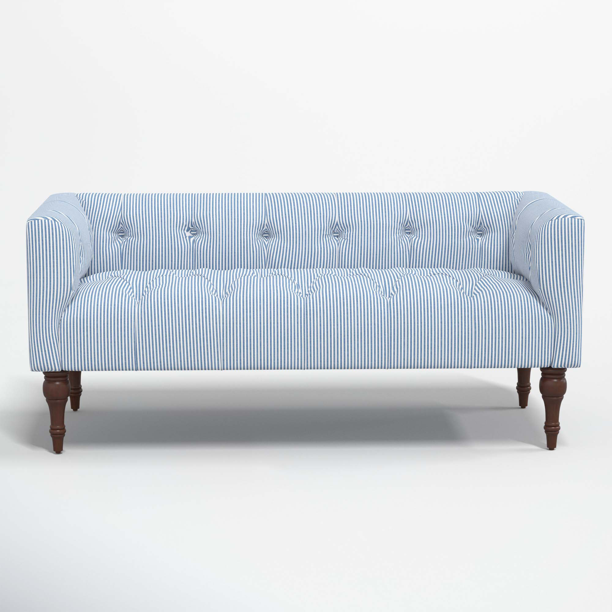 Emi 100% Cotton Upholstered Bench