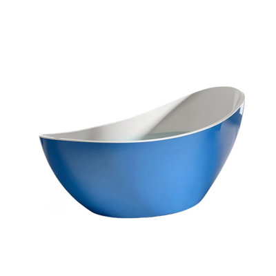 62.99'' x 31.5'' Freestanding Soaking Acrylic Bathtub