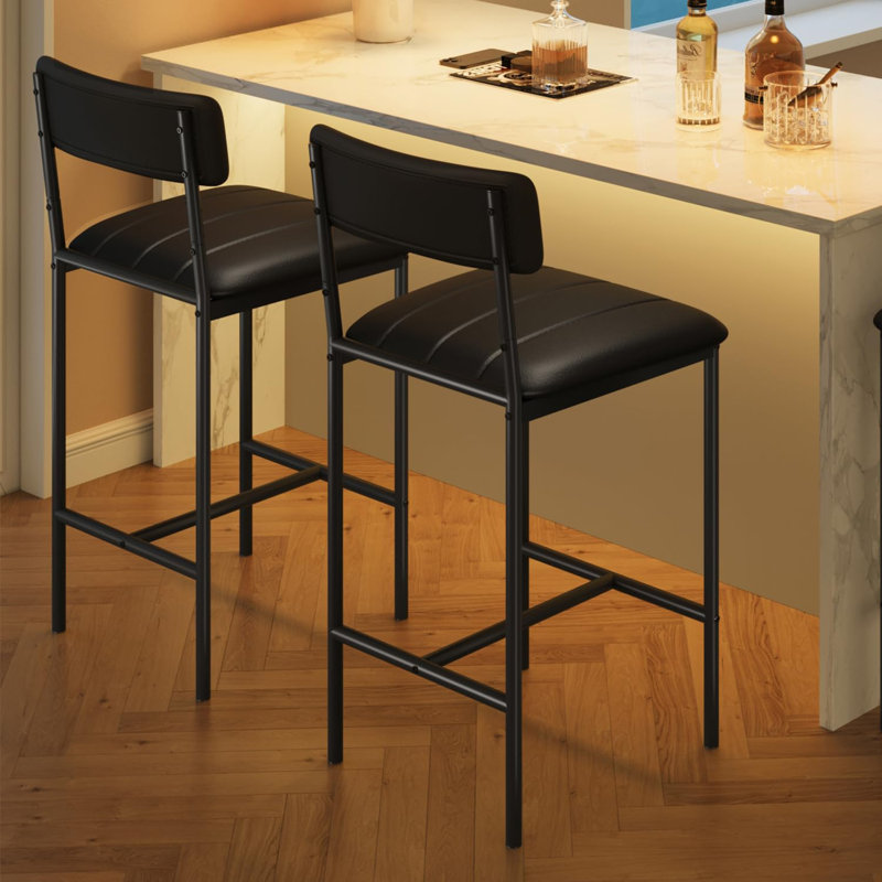 Tayan Upholstered Counter Stool
