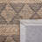 Irline Natural Fiber Hand Tufted Performance Geometric Rug-558982541