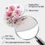 Alverta - Décoration murale irrégulière en métal à motif floral-110470224