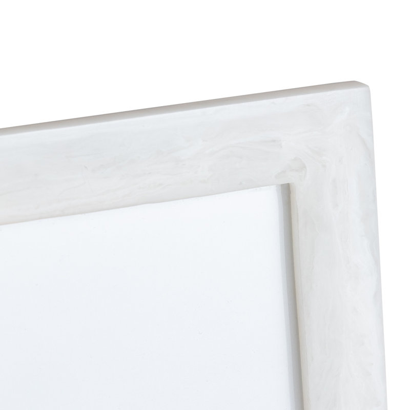 Cadre blanc en résine 5X7